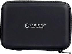 Orico 2.5 Festplatten-Schutzhülle 135x90x19mm Schwarz Phb-25-bk