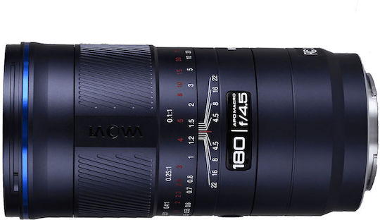 Laowa Full Frame Φωτογραφικός Φακός 180mm f/4.5 1.5x Macro / Telephoto για Nikon Z Mount Μαύρος