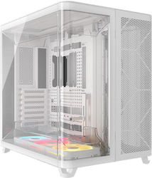 Corsair AIR 5400 LX-R RGB Gaming Midi Tower Com...