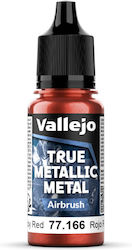 Acrylicos Vallejo Rubinrot Modellbau-Farben 18ml