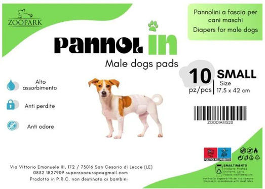 Pampers pentru câini 42 - 42cm 10buc