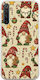 Festive Friends Gnome Realme X3 Flexible Tpu Transparente Silikon
