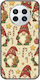 Festive Friends Gnome Huawei Mate 50 Pro Черен TPU Силиконов Калъф