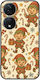 Festive Friends Elf Honor 90 Smart 5g Черен TPU Силикон