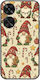 Festive Friends Gnome Huawei Nova 12 Se Черен TPU Силикон
