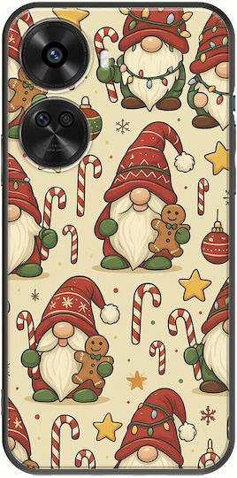 Festive Friends Gnome Huawei Nova 12 Se Черен TPU Силикон