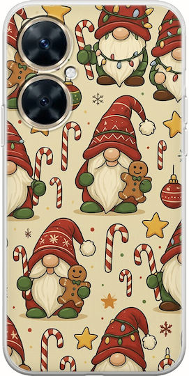 Festive Friends Gnome Huawei Nova 11i Flexible Tpu Διάφανη Σιλικόνη