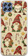 Festive Friends Gnome Samsung Galaxy M33 5g Гъвкав TPU Прозрачен Силикон