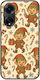 Festive Friends Elf Oppo A98 5g Черен TPU Силикон