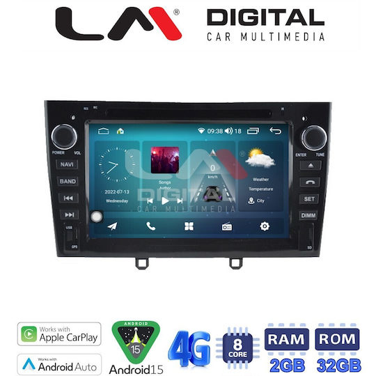 LM Digital Car Audio System for Peugeot 308 / RCZ 2009-2015 (Bluetooth/USB/WiFi/GPS/Apple-Carplay/Android-Auto)
