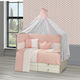 Set Pentru Patut Roz 10buc piese