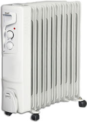 Raf Καλοριφέρ Λαδιού με 13 Φέτες 2600W