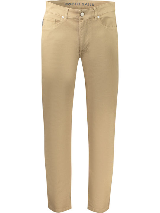 Trousers Elastic Beige