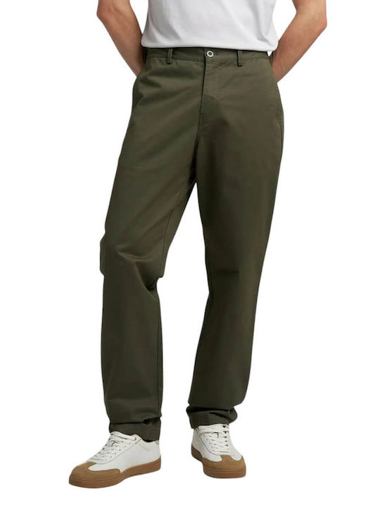 Replay Trousers Chino in Regular Fit Olive