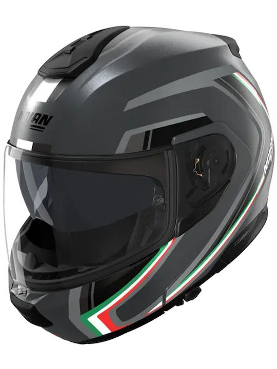Nolan N100-6 Radiant 359 Motorcycle Helmet Flip-Up ECE 22.06 with Sunvisor