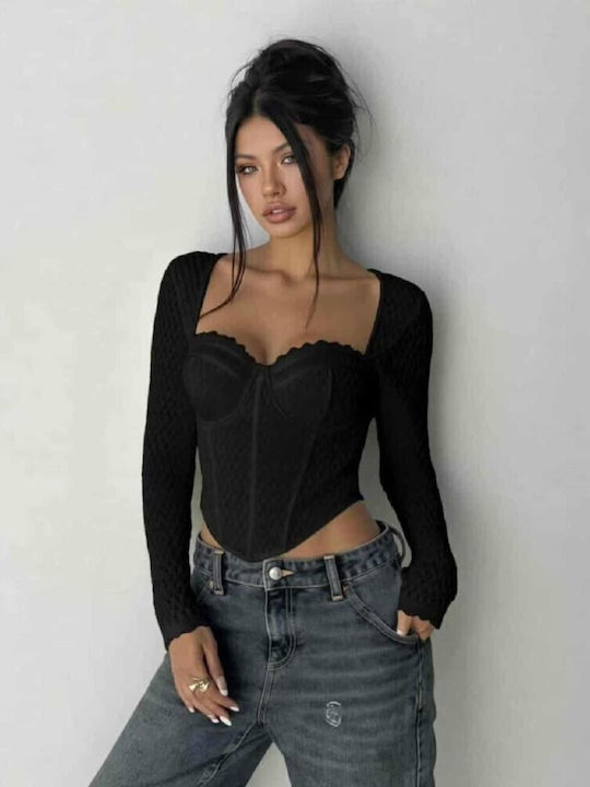 In Era Blouse Black