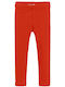Kinder Leggings Lang Coral
