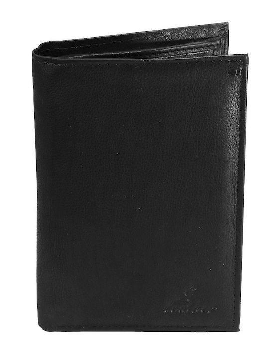 Мъжки Портфейл Пътнически с RFID Черен