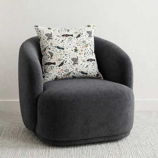 Mehrfarbiges Sofa-Kissen 45x45cm