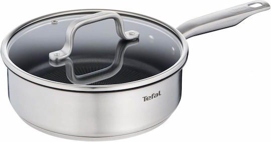Tefal Virtuoso 24cm Saute Stainless Steel with Non-stick Coating