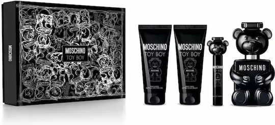 Moschino Toy Boy Ανδρικό Σετ με Eau de Parfum και Shower Gel 4τμχ