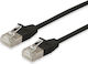 Equip F/FTP Cat.6a Ethernet Network Cable 1.5m Black