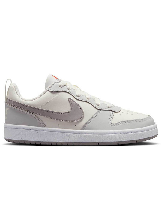 Nike Court Borough Low Παιδικά Sneakers Λευκά