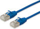 Equip F/FTP Cat.6a Gigabit Network Cable Ethernet 1.5m Blue