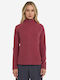 Women's Cardigan with Zipper Pink
