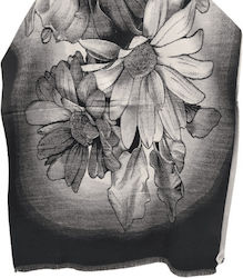 Romvous Damen Schal Schwarz Romvous Damen Schal Schwarz