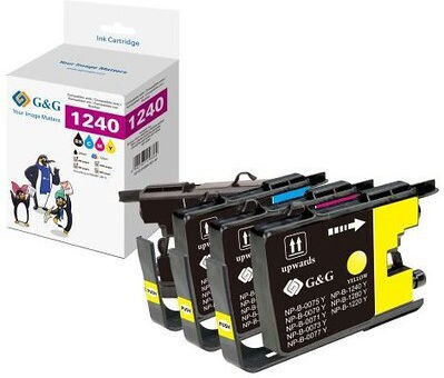G&G Συμβατό Μελάνι Εκτυπωτή InkJet Brother LC-1240 600 Σελίδων Πολλαπλό (Color) 1τμχ