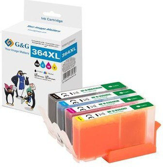 G&G Compatible Inkjet Printer Ink Package HP 364XL/N9J74AE 550 Pages 21ml Black 1pcs