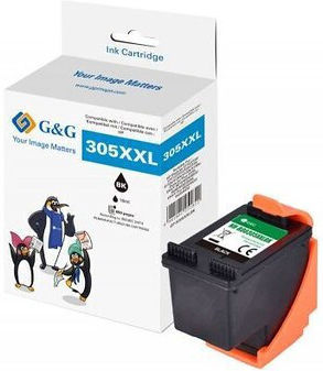 G&G Compatible Inkjet Printer Ink HP 305XL / 3YM62AE 240 Pages 4ml Black 1pcs