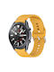 Armband Silikon Gelb (Galaxy Watch 3 45mm)