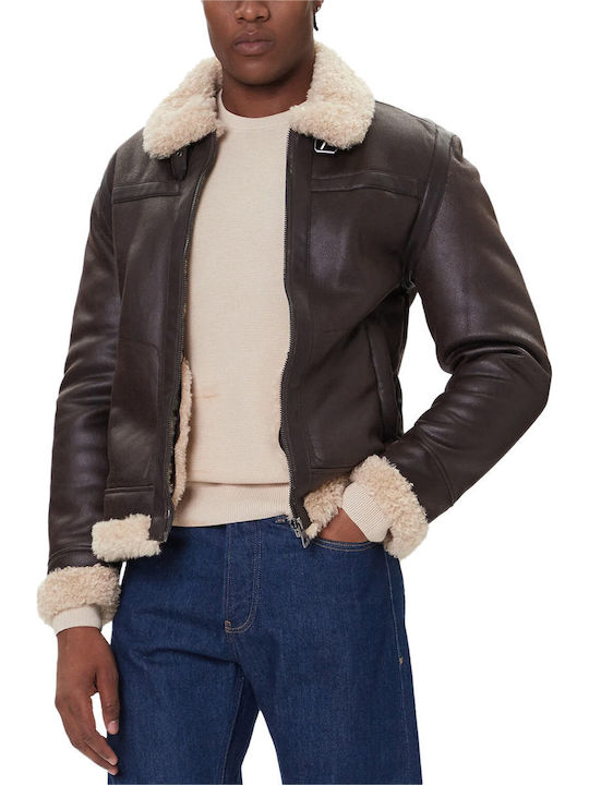 Guess Jacke Bark Brown