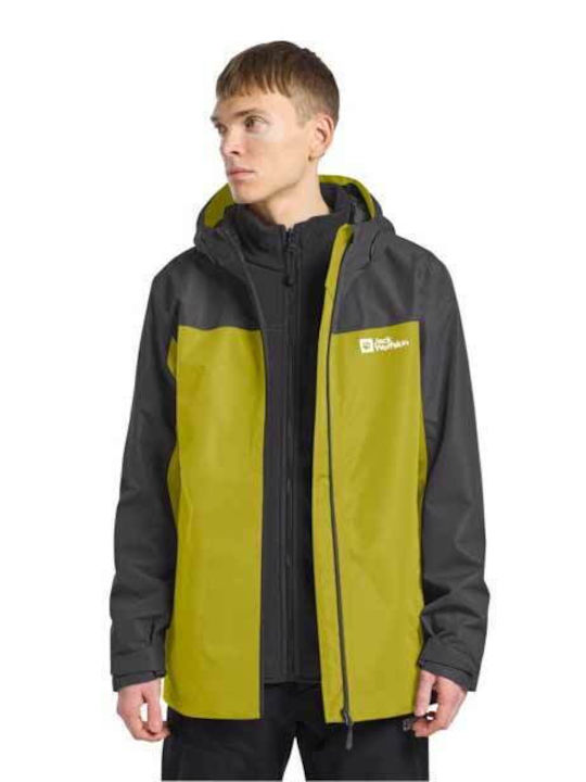 Jack Wolfskin Taubenberg 3 in 1 Winter Jacke Wa...