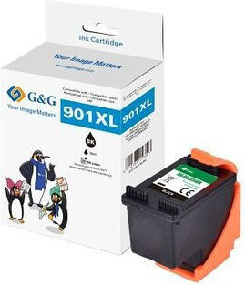G&G Συμβατό Μελάνι Εκτυπωτή InkJet HP 901XL / CC654EE 700 Σελίδων 1τμχ