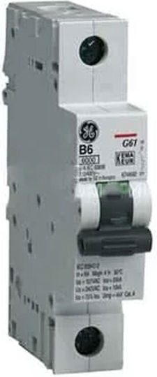 General Electric Automatic Rail Circuit Breaker 40A 3kA Curve C