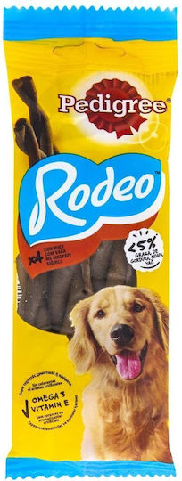 Pedigree Rodeo Dog Treat with Calf, Cereals and Meat 70gr