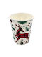 Set Weihnachtliche Gläser L9xB7.5cm. 10Stück