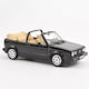 1/18 Volkswagen Golf Mk I Cabriolet 1991 Black Sealed Body
