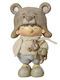 Christmas Figure Polyresin Toddler Standing Assorted 10×8×16cm Christmas Collection 537807-1 00054395