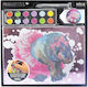 Nice Diamantiny Level Up Δημιουργικό Σετ Παιχνιδιού Μωσαϊκού “watercolor Hippopotamus” Πολύχρωμα Διαμαντάκια 96333 6+ Ετών
