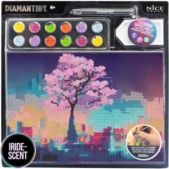 Nice Diamantiny Level Up Δημιουργικό Σετ Παιχνιδιού Μωσαϊκού “japan – Sakura” Πολύχρωμα Διαμαντάκια 96313 6+ Ετών