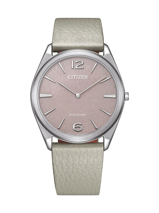 Citizen Eco-Drive Мъжки Часовник На Батерия с Кожена Каишка Citizen Eco-Drive Мъжки Часовник На Батерия с Кожена Каишка