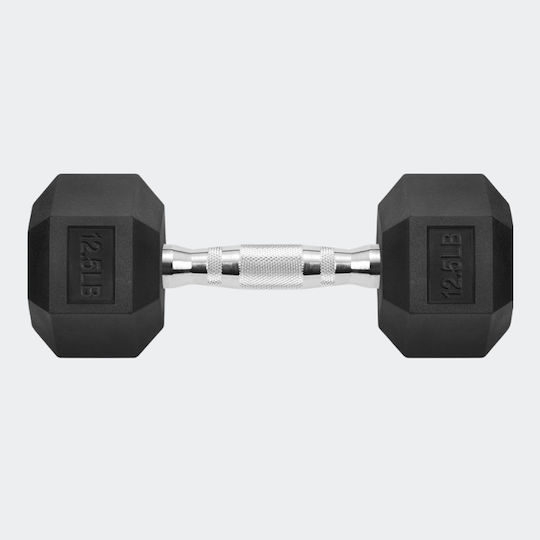 MotivationPro Βαράκι Εξάγωνο Λαστιχένιο 1 x 12.5kg