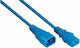 Kabelmeister IEC C14 - IEC C13 Cable 2m Μπλε SK1430-B020