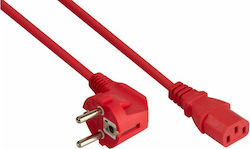 Kabelmeister IEC C13 - Schuko Cable 1m Κόκκινο SK0130-R010 Kabelmeister IEC C13 - Schuko Cable 1m Κόκκινο SK0130-R010
