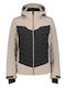 Icepeak 57820542-245 Ανδρικό Μπουφάν Soft Shell για Σκι & Snowboard Γκρι