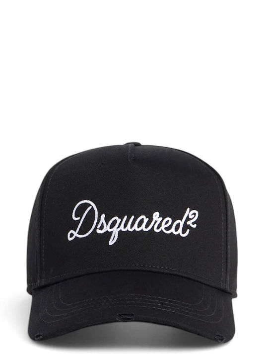 Καπέλο Jokey Dsquared2 Μαύρο Bcm097605c00001-2124 Καπέλο Jokey Dsquared2 Μαύρο Bcm097605c00001-2124